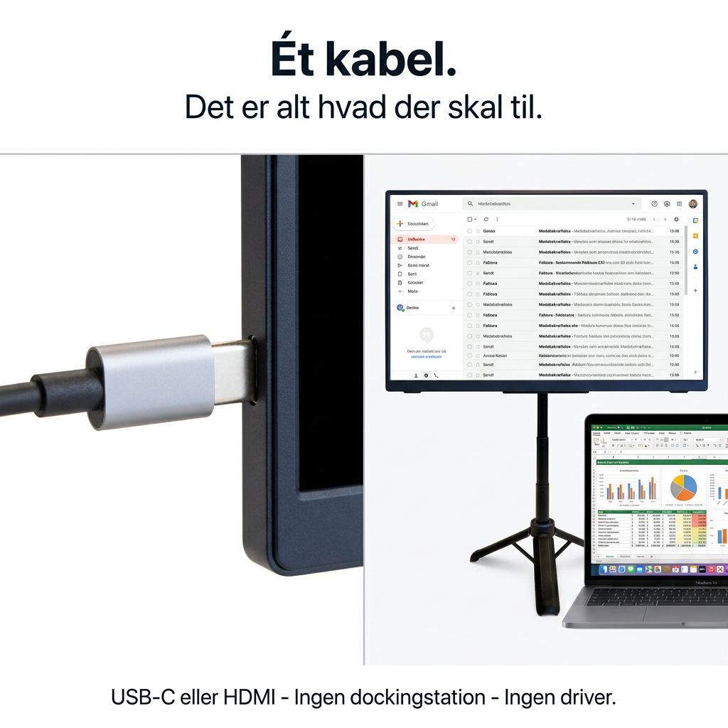 Bärbar skärm Flex Pro – 16"
