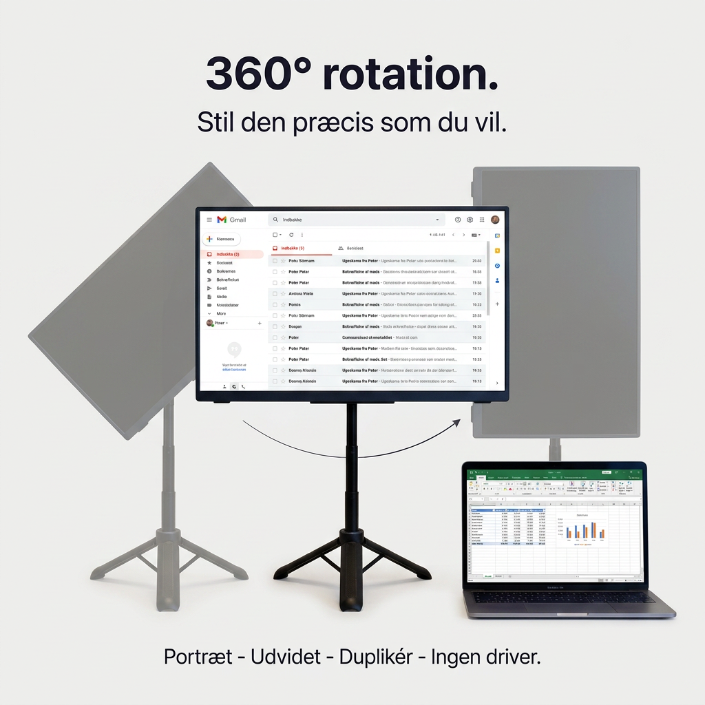 Bärbar skärm Flex Pro – 16"