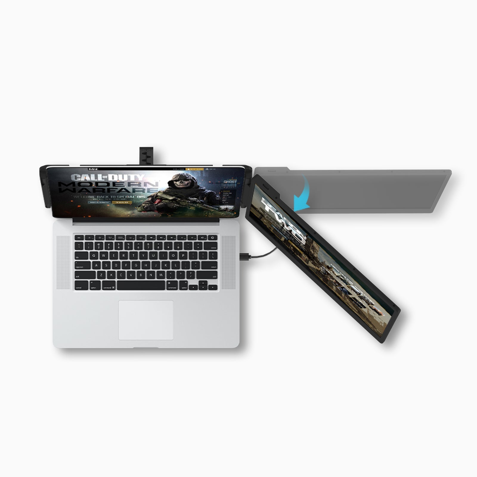 Kefeya S1 Bärbar Skärmförlängare – 14"