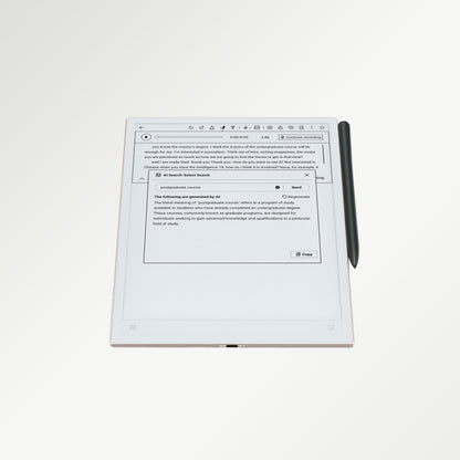 AINOTE 2 E-anteckningsbok inkl. penna + fodral - 10,65"