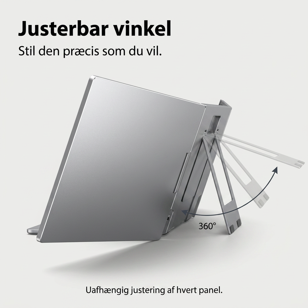 Alu Pro Bärbar Duo Skärmförlängare