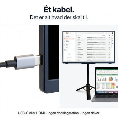 Bärbar skärm Flex Pro – 16"